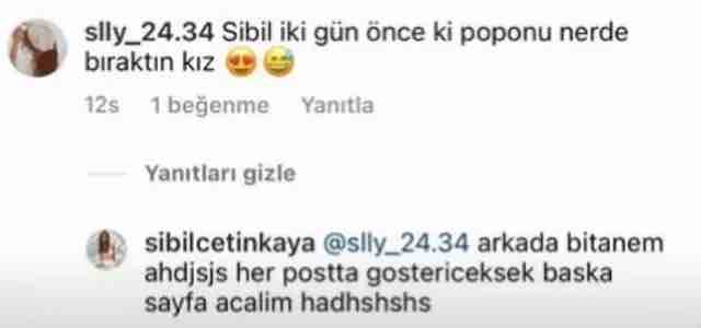 sibil cetinkaya nin takipcisine verdigi yanit olay oldu 2